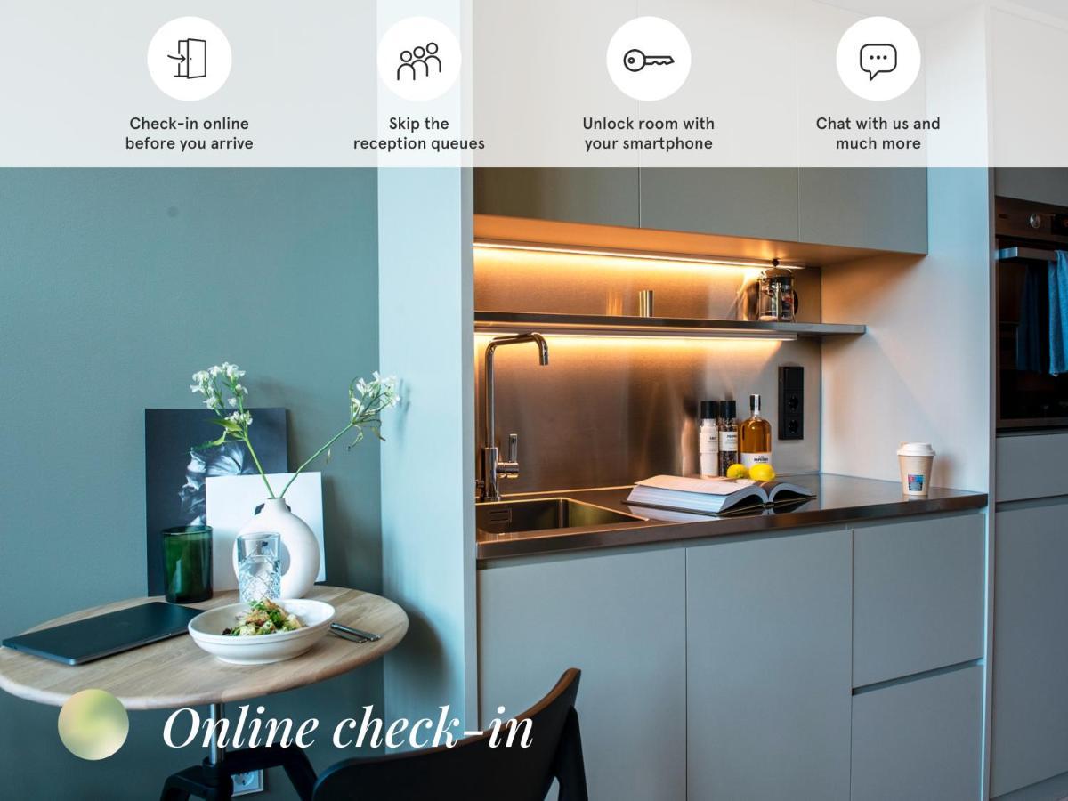 Unity Hammarby Sjoestad - A Studio Hotel Stockholm Eksteriør bilde