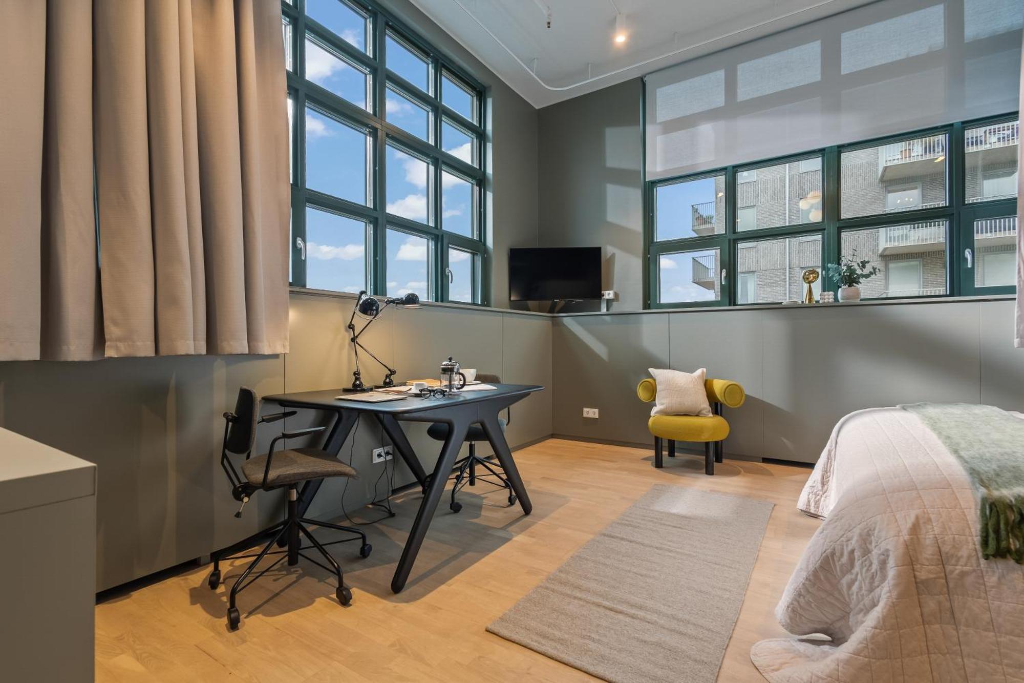 Unity Hammarby Sjoestad - A Studio Hotel Stockholm Eksteriør bilde