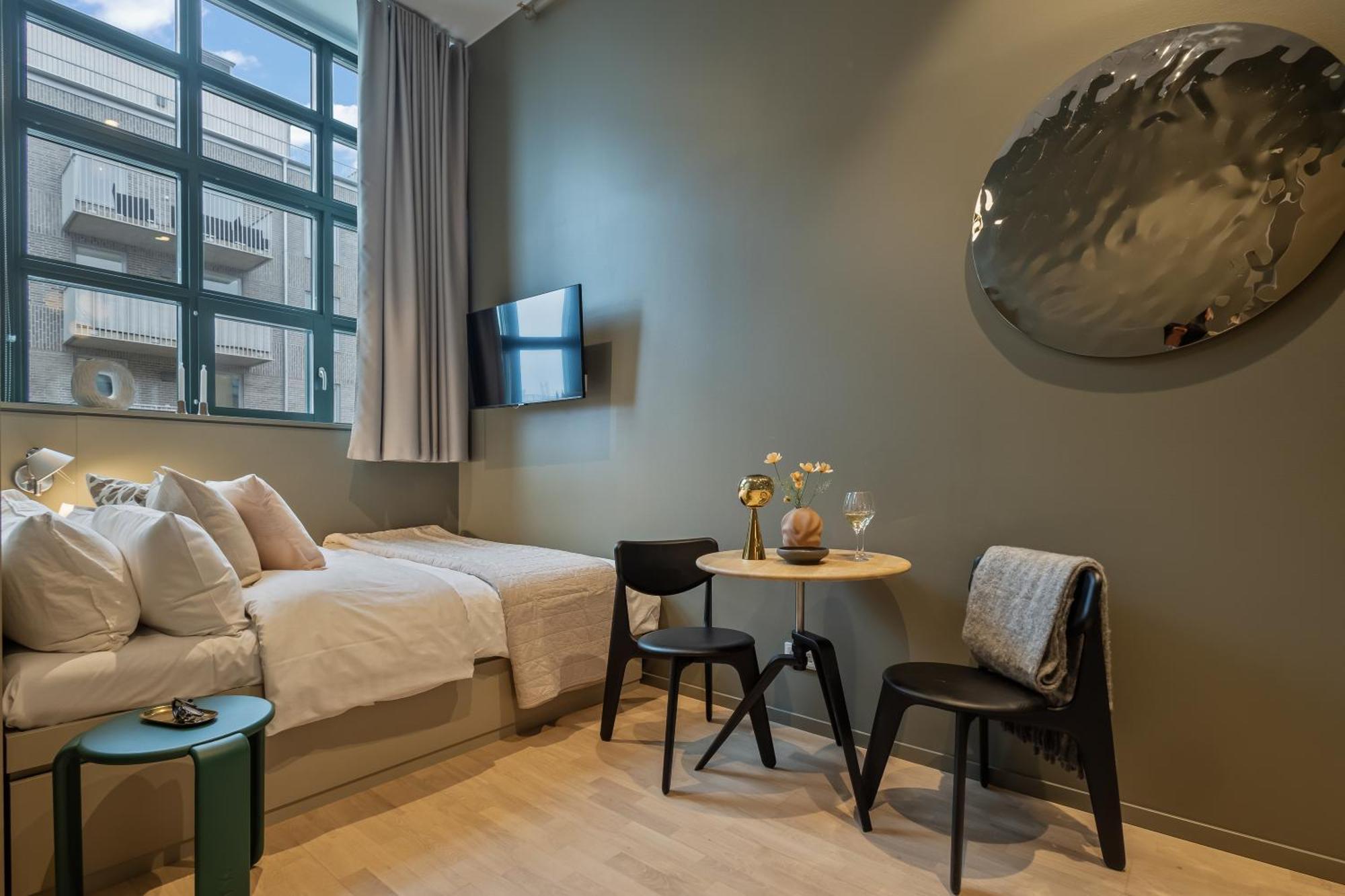 Unity Hammarby Sjoestad - A Studio Hotel Stockholm Eksteriør bilde