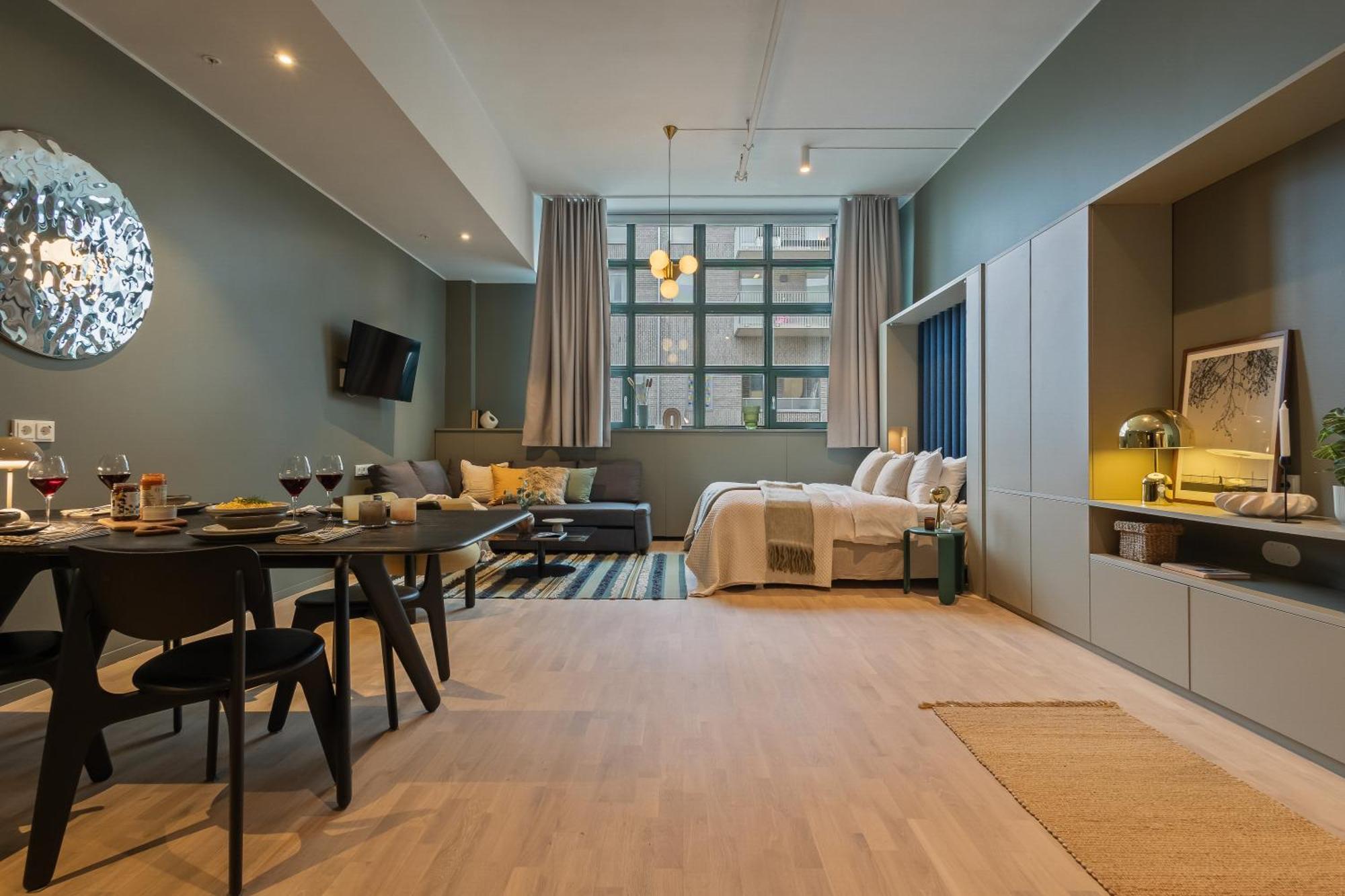 Unity Hammarby Sjoestad - A Studio Hotel Stockholm Eksteriør bilde