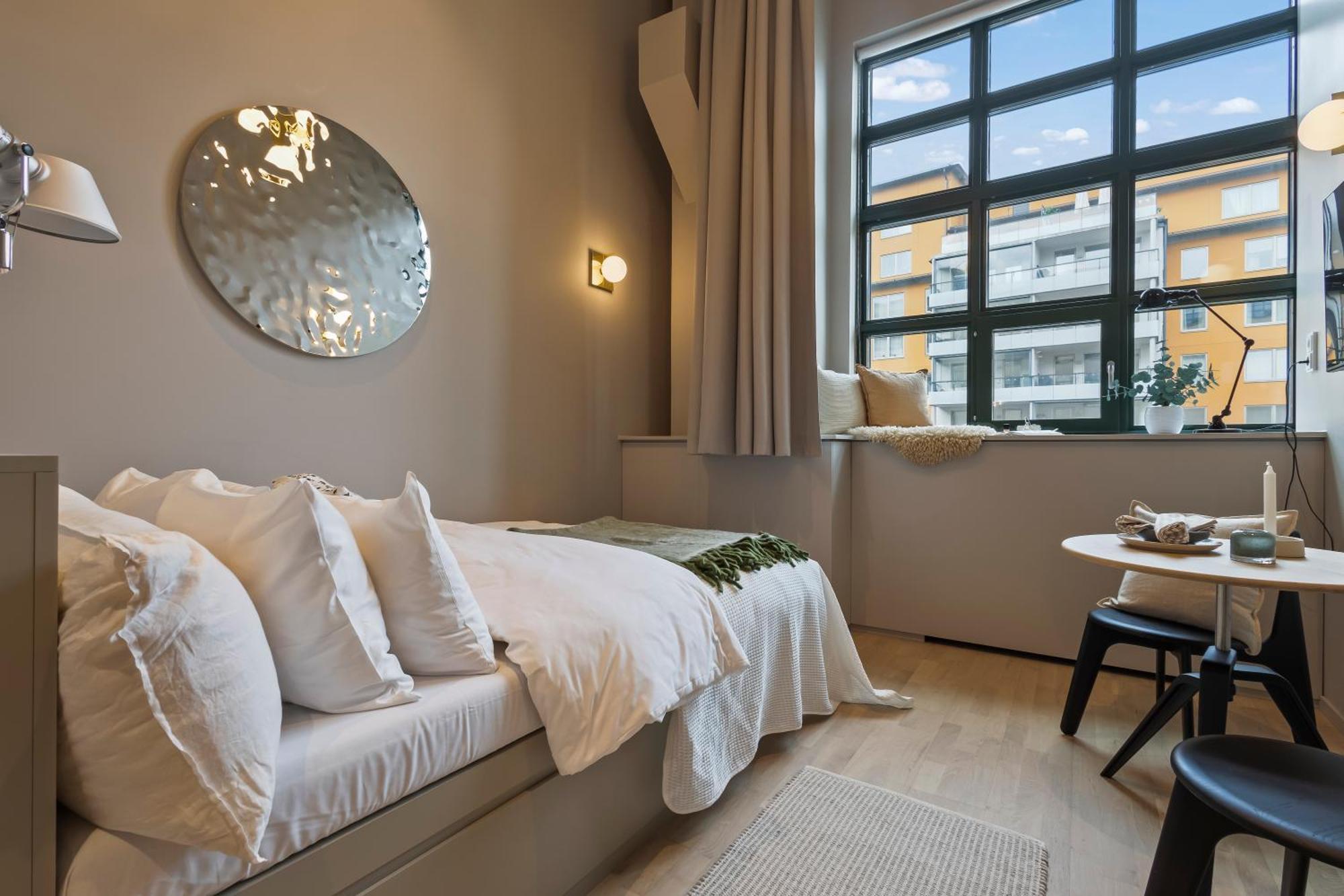 Unity Hammarby Sjoestad - A Studio Hotel Stockholm Eksteriør bilde