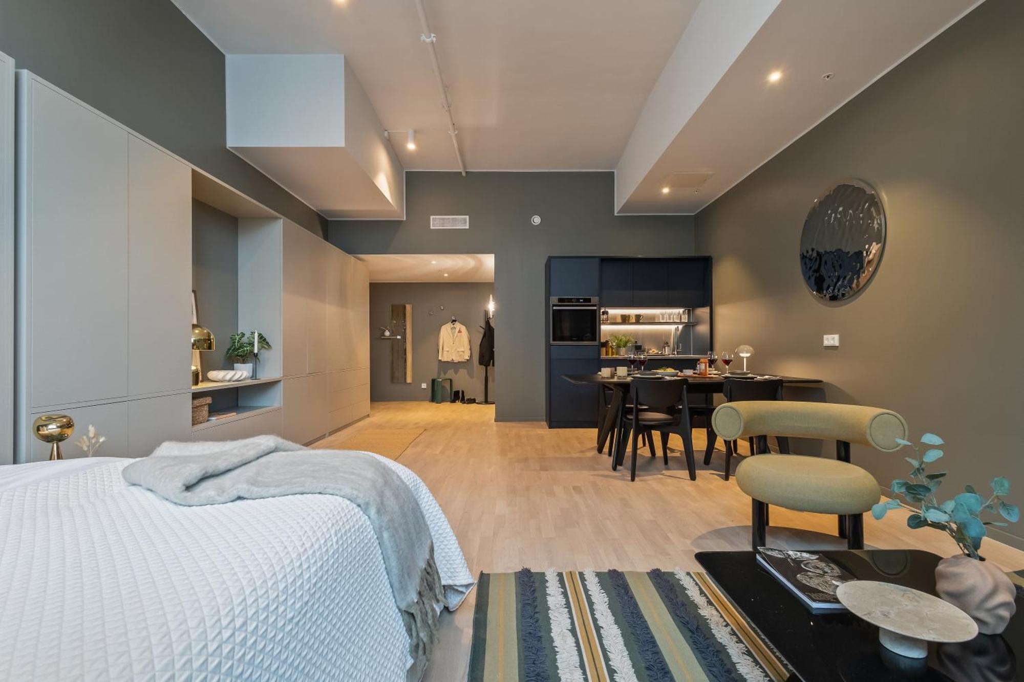 Unity Hammarby Sjoestad - A Studio Hotel Stockholm Eksteriør bilde